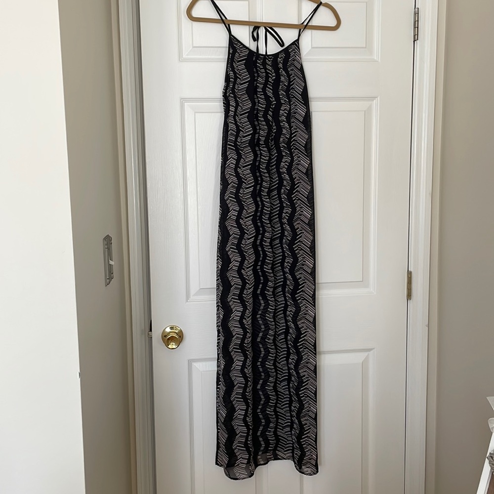 Bar III Maxi Dress. Size XS. Black and white. Worn once.